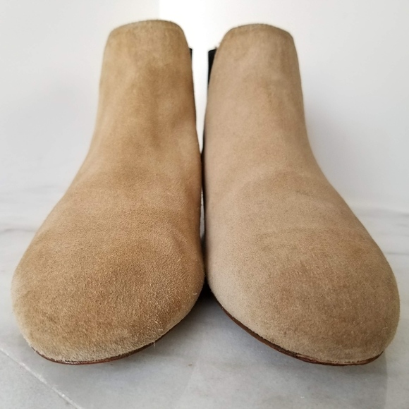 J.CREW Low Suede Pull On Boots Ankle Chelsea - Picture 4 of 8